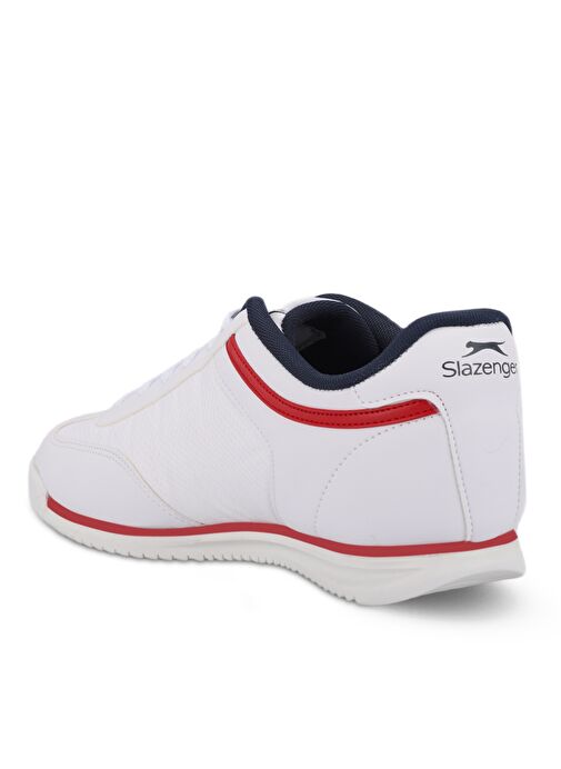 Slazenger MOJO I Erkek Sneaker Ayakkabı Beyaz / Kırmızı - Görsel 4