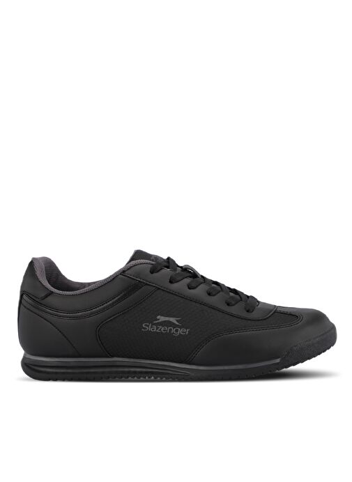 Slazenger MOJO I Erkek Sneaker Ayakkabı Siyah / Koyu Gri - Görsel 2