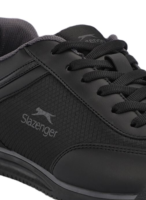 Slazenger MOJO I Erkek Sneaker Ayakkabı Siyah / Koyu Gri - Görsel 5