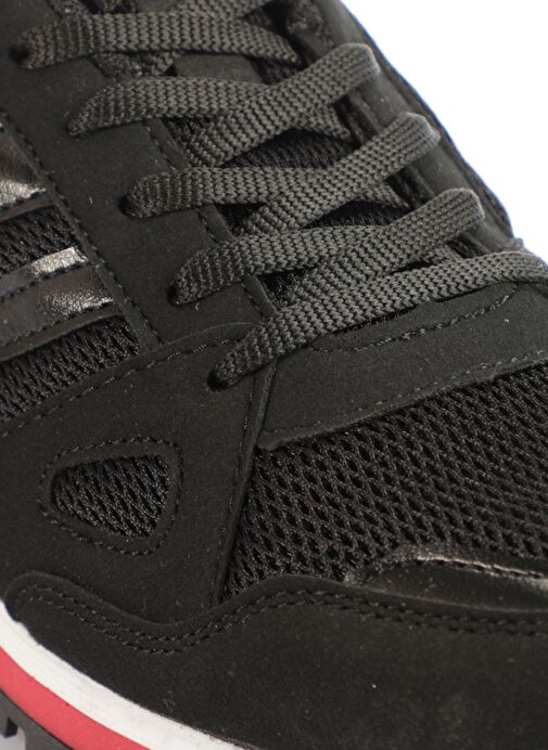 Slazenger MAROON I Erkek Sneaker Ayakkabı Siyah / Kırmızı - Görsel 5