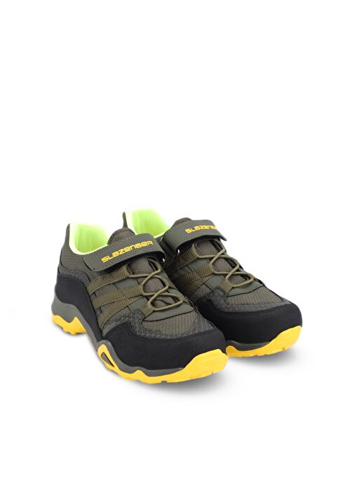 Slazenger ALDONA Erkek Çocuk Sneaker Ayakkabı Haki - Görsel 3