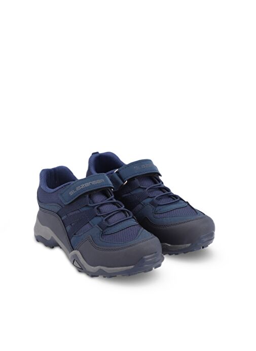 Slazenger ALDONA Erkek Çocuk Sneaker Ayakkabı Lacivert - Görsel 3