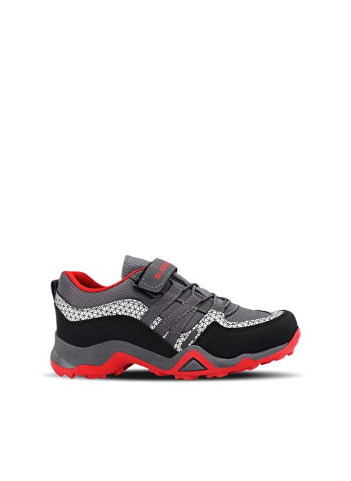 Slazenger ALDONA Erkek Çocuk Sneaker Ayakkabı Koyu Gri / Siyah - Görsel 2