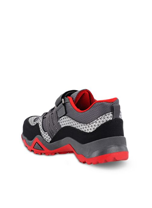 Slazenger ALDONA Erkek Çocuk Sneaker Ayakkabı Koyu Gri / Siyah - Görsel 4