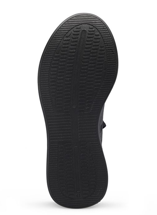 Slazenger TUESDAY I Erkek Sneaker Ayakkabı Siyah / Siyah - Görsel 8