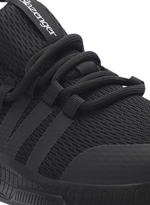 Slazenger TUESDAY I Erkek Sneaker Ayakkabı Siyah / Siyah - Görsel 5