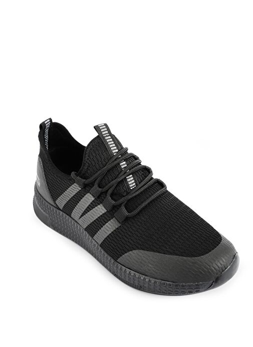 Slazenger TUESDAY I Kadın Sneaker Ayakkabı Siyah / Siyah - Görsel 3