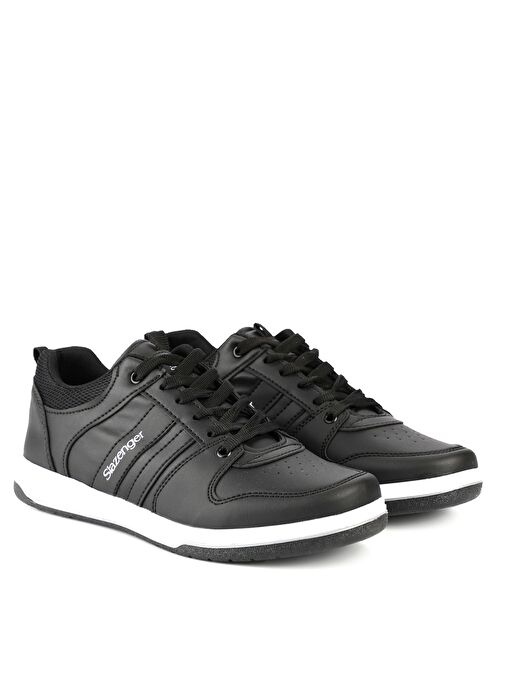 Slazenger ALISHA I Kadın Sneaker Ayakkabı Siyah - Görsel 3