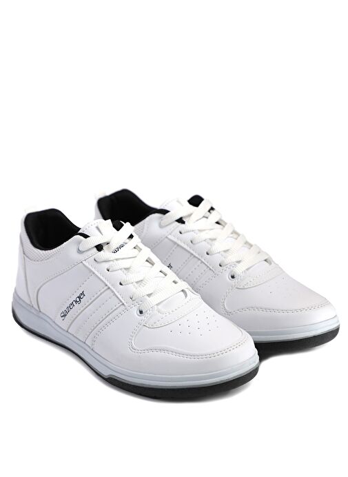 Slazenger ALISHA I Kadın Sneaker Ayakkabı Beyaz - Görsel 3