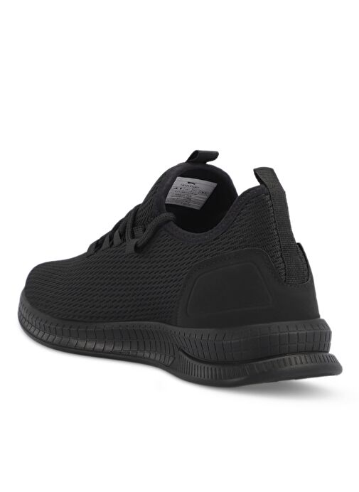 Slazenger ABENA I Erkek Sneaker Ayakkabı Siyah / Koyu Gri - Görsel 4