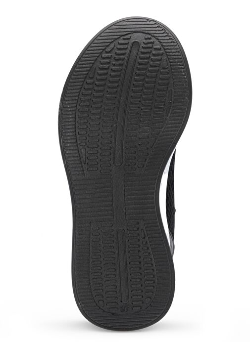 Slazenger ABENA I Kadın Sneaker Ayakkabı Siyah / Beyaz - Görsel 8