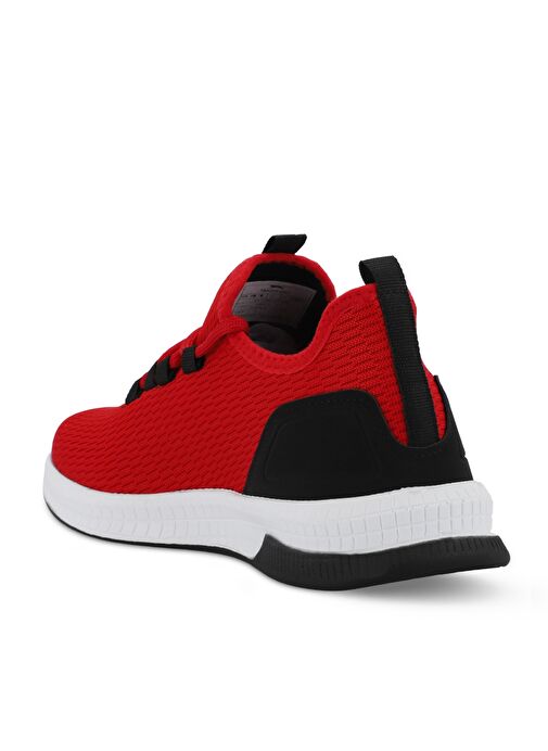 Slazenger ABENA I Kadın Sneaker Ayakkabı Kırmızı / Siyah - Görsel 4