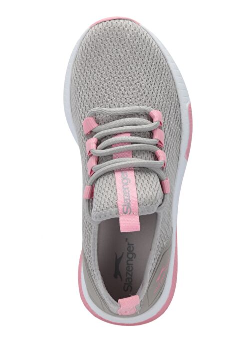 Slazenger ABENA I Kadın Sneaker Ayakkabı Gri / Pembe - Görsel 6