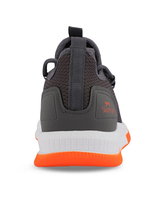 Slazenger ABENA I Kadın Sneaker Ayakkabı Koyu Gri / Turuncu - Görsel 7