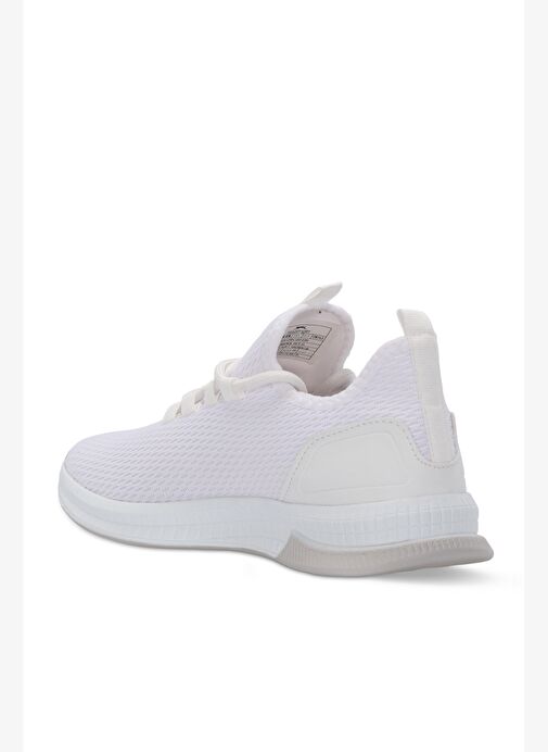 Slazenger ABENA I Kadın Beyaz / Gümüş Sneaker - Görsel 3