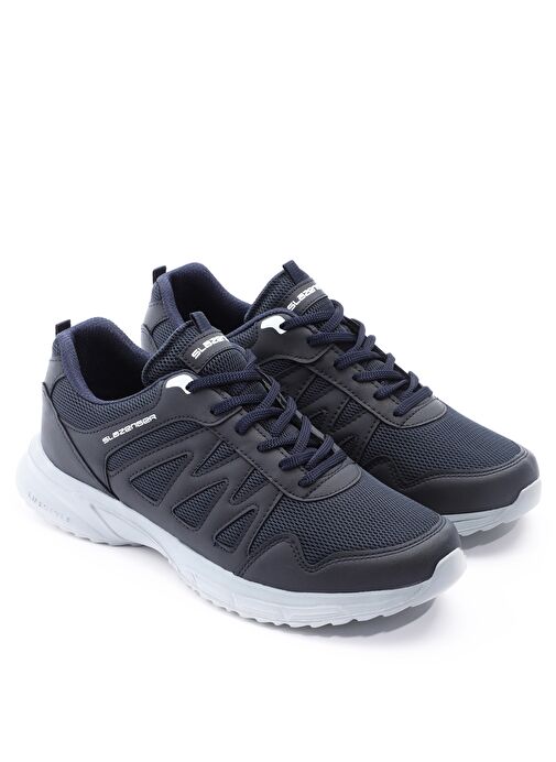 Slazenger A-BOUT I Erkek Sneaker Ayakkabı Lacivert - Görsel 3