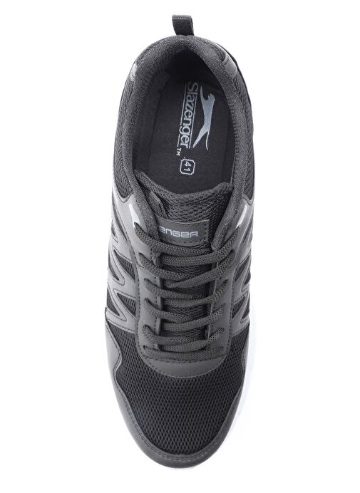 Slazenger A-BOUT I Erkek Sneaker Ayakkabı Siyah / Koyu Gri - Görsel 6