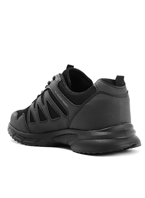 Slazenger A-BOUT I Erkek Sneaker Ayakkabı Siyah / Siyah - Görsel 4