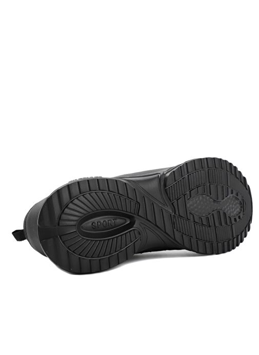 Slazenger A-BOUT I Erkek Sneaker Ayakkabı Siyah / Siyah - Görsel 5