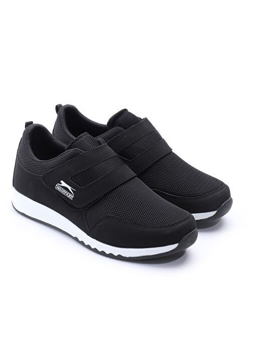 Slazenger ALISON I Kadın Sneaker Ayakkabı Siyah / Beyaz - Görsel 3