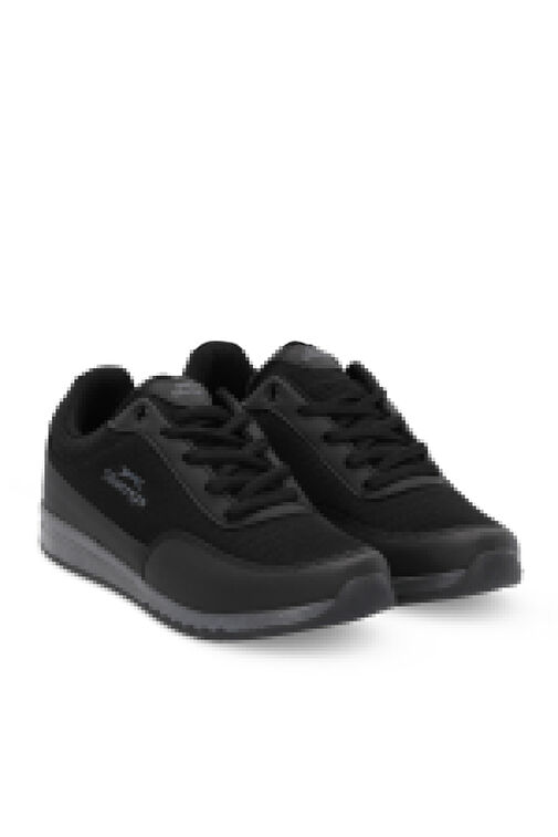 Slazenger ANGLE I Kadın Sneaker Ayakkabı Siyah / Siyah - Görsel 2