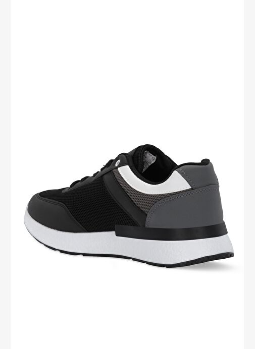 Slazenger AKRAM I Erkek Siyah Koşu & Yürüyüş Spor Ayakkabısı - Görsel 4