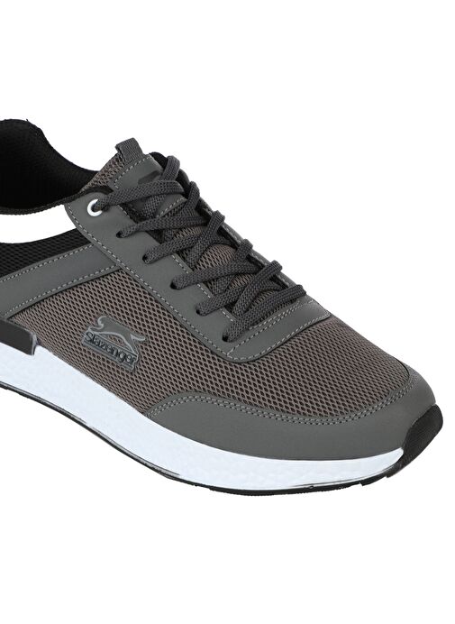 Slazenger AKRAM I Erkek Sneaker Ayakkabı Koyu Gri - Görsel 5