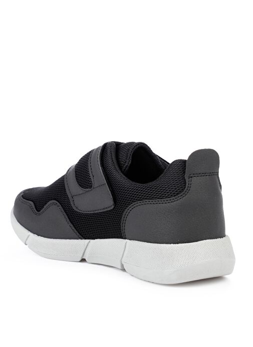 Slazenger ACA I Erkek Sneaker Ayakkabı Siyah / Koyu Gri - Görsel 4