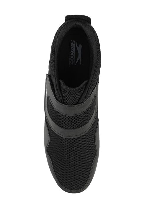 Slazenger ACA I Büyük Beden Erkek Sneaker Ayakkabı Siyah / Koyu Gri - Görsel 6