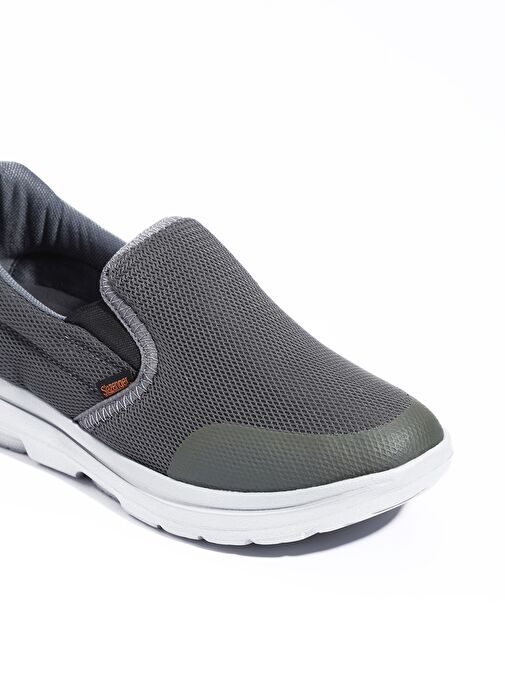 Slazenger EHUD Erkek Sneaker Ayakkabı Koyu Gri - Görsel 5