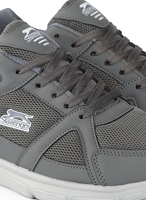 Slazenger PERA Erkek Sneaker Ayakkabı Koyu Gri - Görsel 5