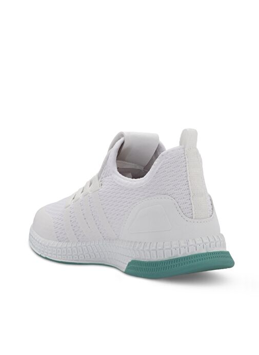 Slazenger EBBA I Erkek Çocuk Sneaker Ayakkabı Beyaz / Yeşil - Görsel 4