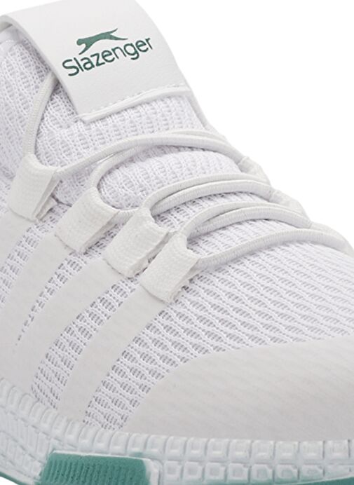 Slazenger EBBA I Erkek Çocuk Sneaker Ayakkabı Beyaz / Yeşil - Görsel 5