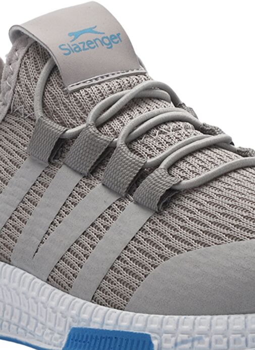 Slazenger EBBA I Erkek Çocuk Sneaker Ayakkabı Gri / Mavi - Görsel 5