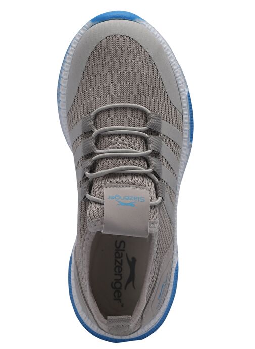 Slazenger EBBA I Erkek Çocuk Sneaker Ayakkabı Gri / Mavi - Görsel 6