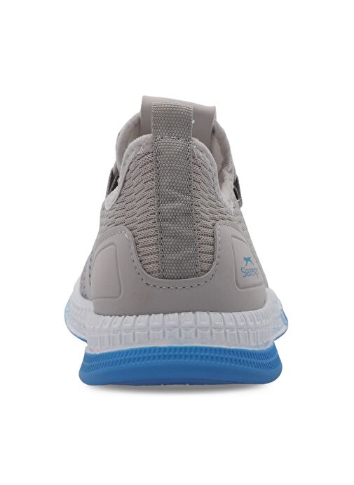Slazenger EBBA I Erkek Çocuk Sneaker Ayakkabı Gri / Mavi - Görsel 7