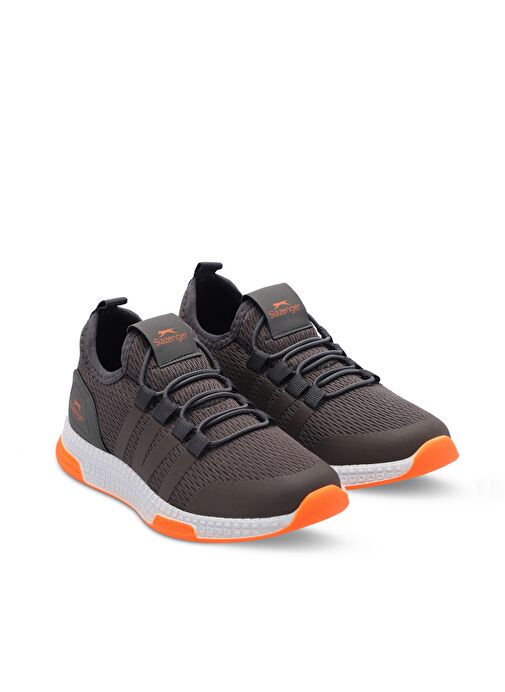 Slazenger EBBA I Erkek Çocuk Sneaker Ayakkabı Koyu Gri - Görsel 3