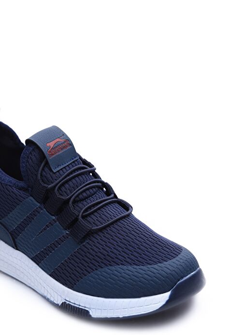 Slazenger EBBA I Erkek Çocuk Sneaker Ayakkabı Lacivert / Kırmızı - Görsel 5