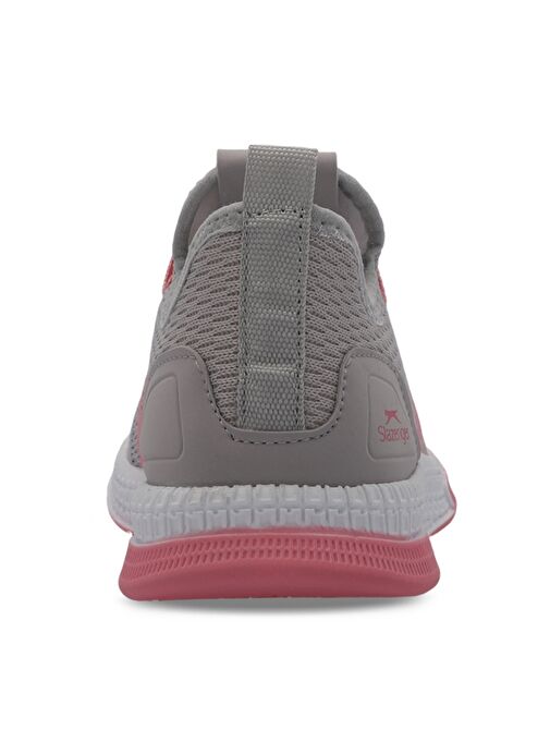 Slazenger EBBA I Kız Çocuk Sneaker Ayakkabı Gri / Pembe - Görsel 7