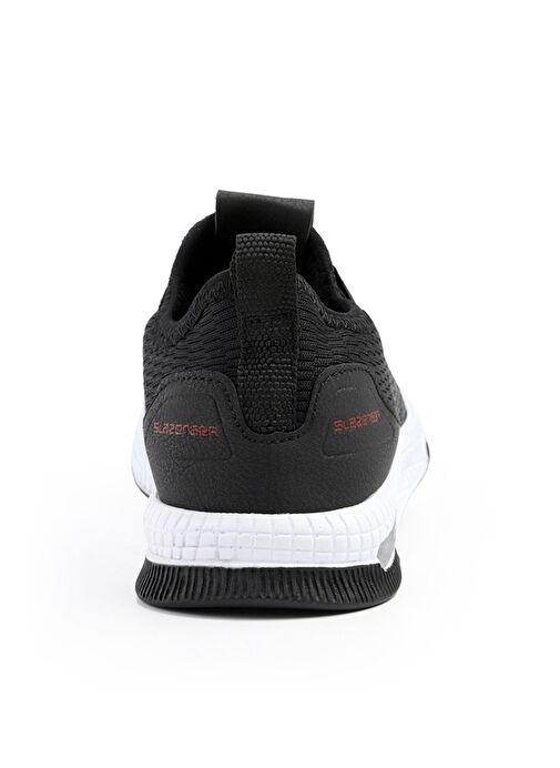 Slazenger EBBA I Erkek Çocuk Sneaker Ayakkabı Siyah / Kırmızı - Görsel 7