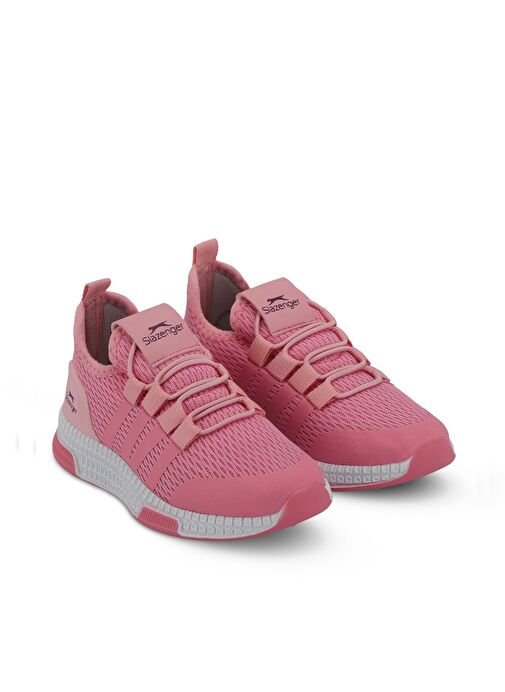 Slazenger EBBA I Kız Çocuk Sneaker Ayakkabı Pembe - Görsel 3