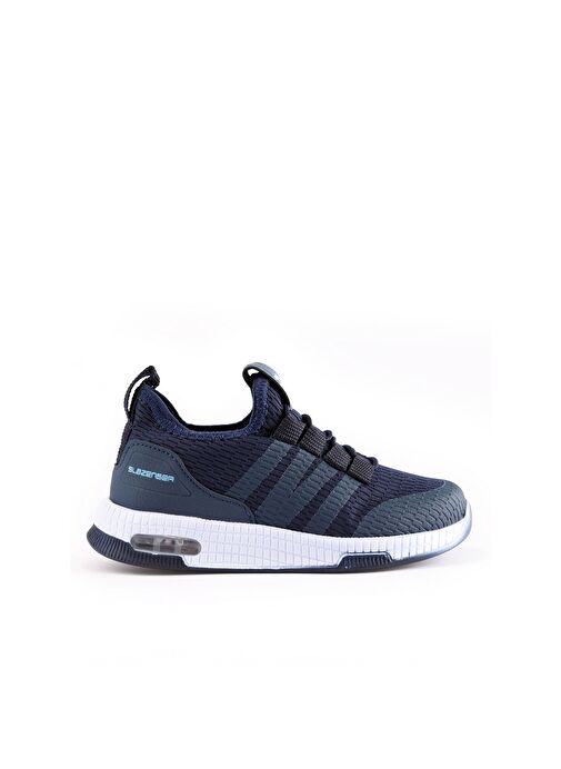 Slazenger EBBA I Erkek Çocuk Sneaker Ayakkabı Lacivert / Mavi - Görsel 2
