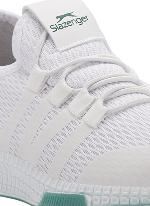 Slazenger EBBA I Erkek Çocuk Sneaker Ayakkabı Beyaz / Yeşil - Görsel 5