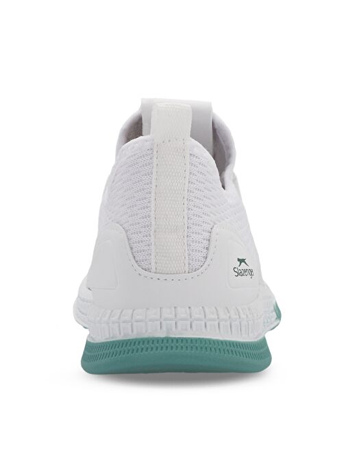 Slazenger EBBA I Erkek Çocuk Sneaker Ayakkabı Beyaz / Yeşil - Görsel 7