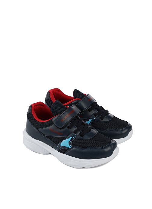 Slazenger KUNTI Erkek Çocuk Sneaker Ayakkabı Lacivert - Görsel 3