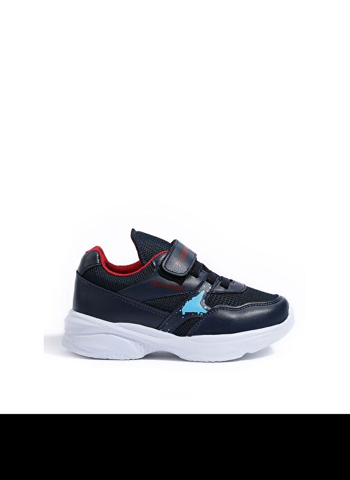 Slazenger KUNTI Erkek Çocuk Sneaker Ayakkabı Lacivert - Görsel 2