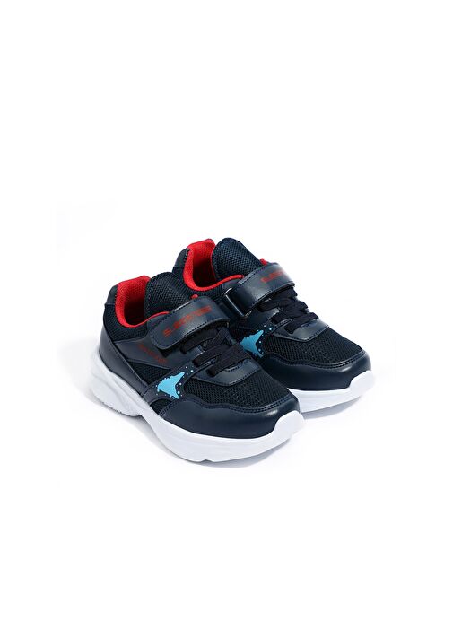 Slazenger KUNTI Erkek Çocuk Sneaker Ayakkabı Lacivert - Görsel 3