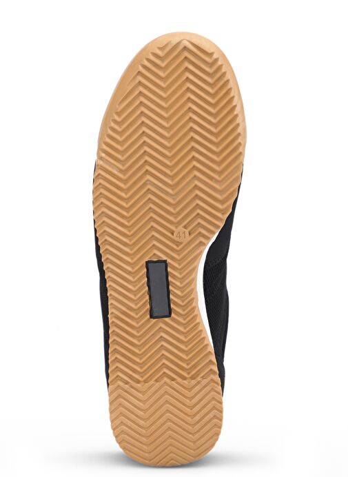 Slazenger OFFICER I Erkek Sneaker Ayakkabı Siyah / Siyah - Görsel 8