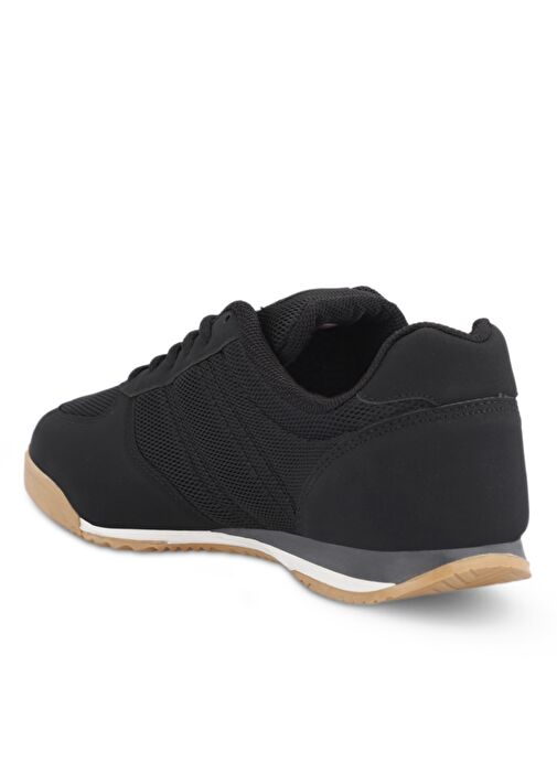 Slazenger OFFICER I Erkek Sneaker Ayakkabı Siyah / Siyah - Görsel 4