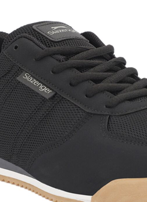 Slazenger OFFICER I Erkek Sneaker Ayakkabı Siyah / Siyah - Görsel 5